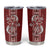 Tonga Language Week Tumbler Cup Malo e Lelei Kupesi Ngatu Pattern