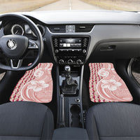 Samoa Teuila Car Mats Pink Samoan Siapo Motifs
