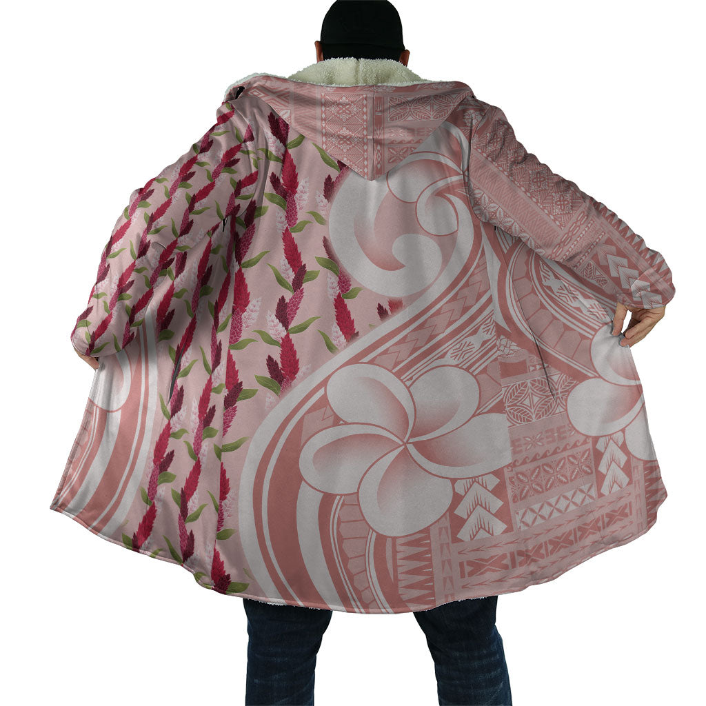 Samoa Teuila Cloak Pink Samoan Siapo Motifs