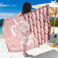 Samoa Teuila Sarong Pink Samoan Siapo Motifs