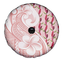 Samoa Teuila Spare Tire Cover Pink Samoan Siapo Motifs