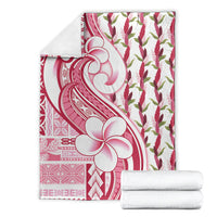Samoa Teuila Blanket White Samoan Siapo Motifs