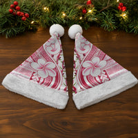 Samoa Teuila Christmas Santa Hat White Samoan Siapo Motifs