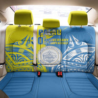 Palau Independence Day Back Car Seat Cover Happy 30th Anniversary LT05 - Polynesian Pride