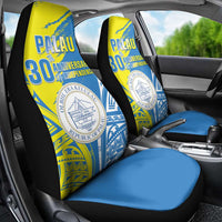 Palau Independence Day Car Seat Cover Happy 30th Anniversary LT05 - Polynesian Pride