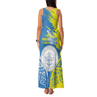 Palau Independence Day Family Matching Tank Maxi Dress and Hawaiian Shirt Happy 30th Anniversary LT05 - Polynesian Pride