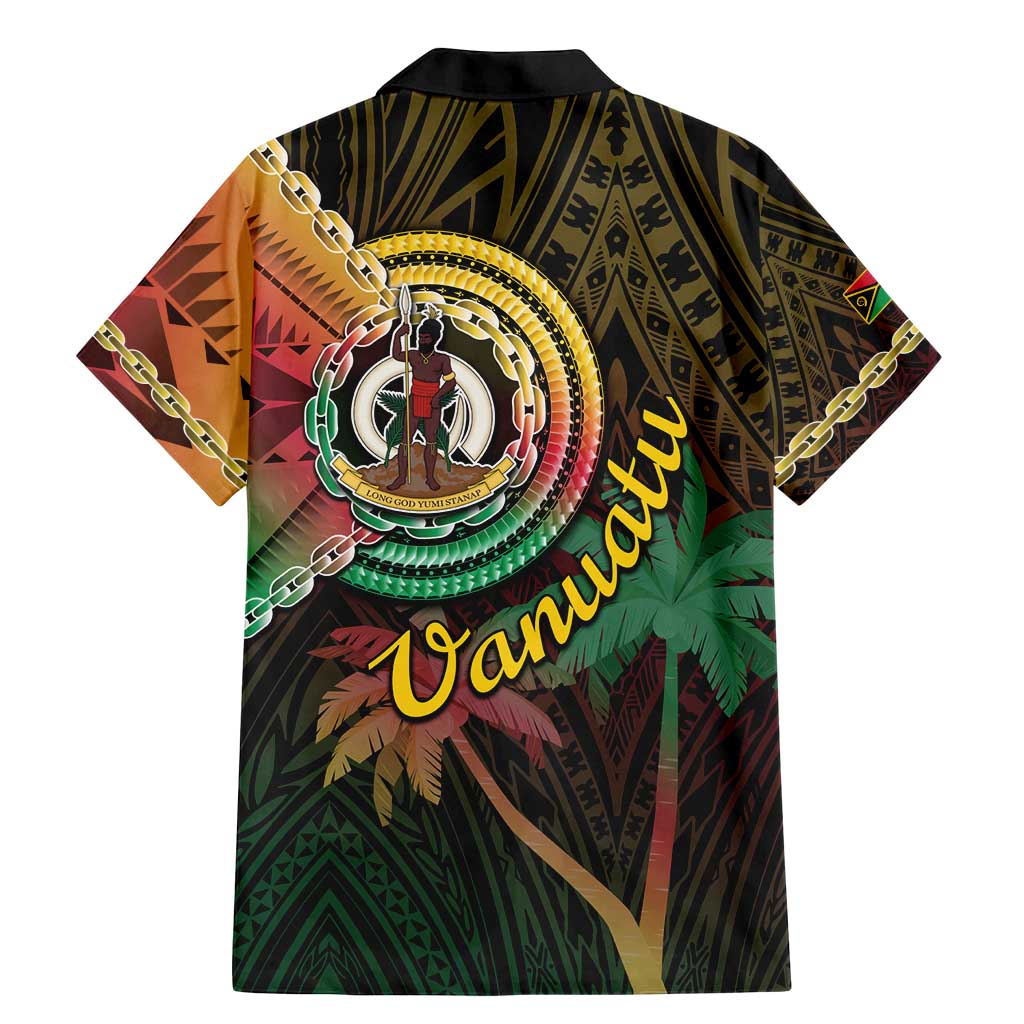 Vanuatu Espiritu Santo Island Family Matching Mermaid Dress and Hawaiian Shirt Beach Landscape LT05 - Polynesian Pride