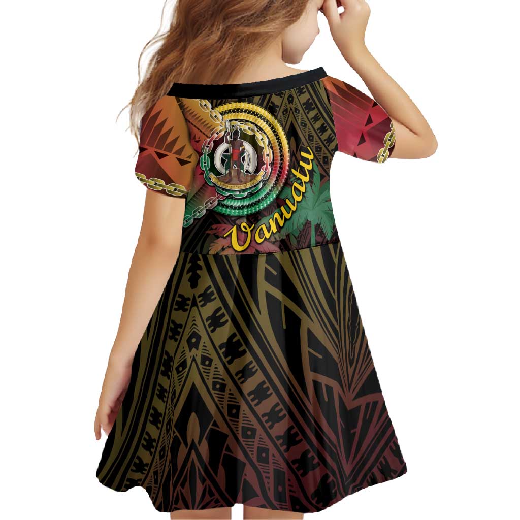 Vanuatu Espiritu Santo Island Family Matching Off Shoulder Maxi Dress and Hawaiian Shirt Beach Landscape LT05 - Polynesian Pride
