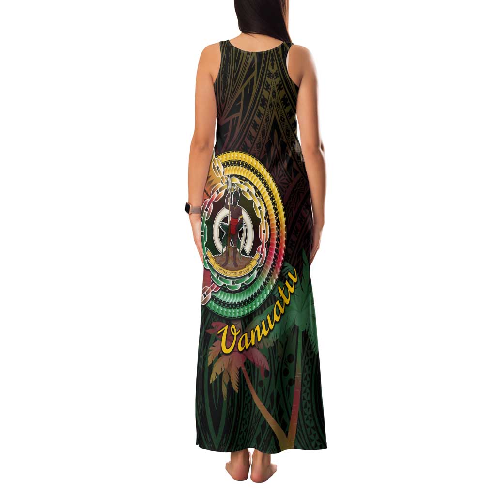 Vanuatu Espiritu Santo Island Tank Maxi Dress Beach Landscape