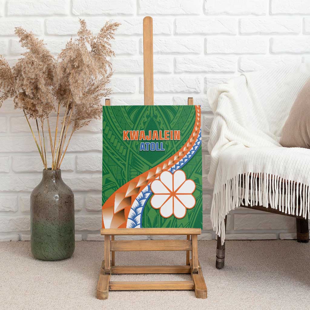 Marshall Islands Kwajalein Atoll Canvas Wall Art Polynesian Tribal Tattoo