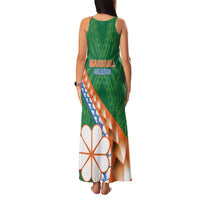 Personalised Marshall Islands Kwajalein Atoll Family Matching Tank Maxi Dress and Hawaiian Shirt Polynesian Tribal Tattoo LT05 - Polynesian Pride
