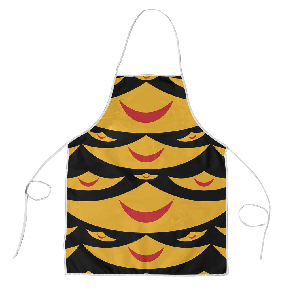 Hawaii Ahu Ula Inspired Apron Black Version