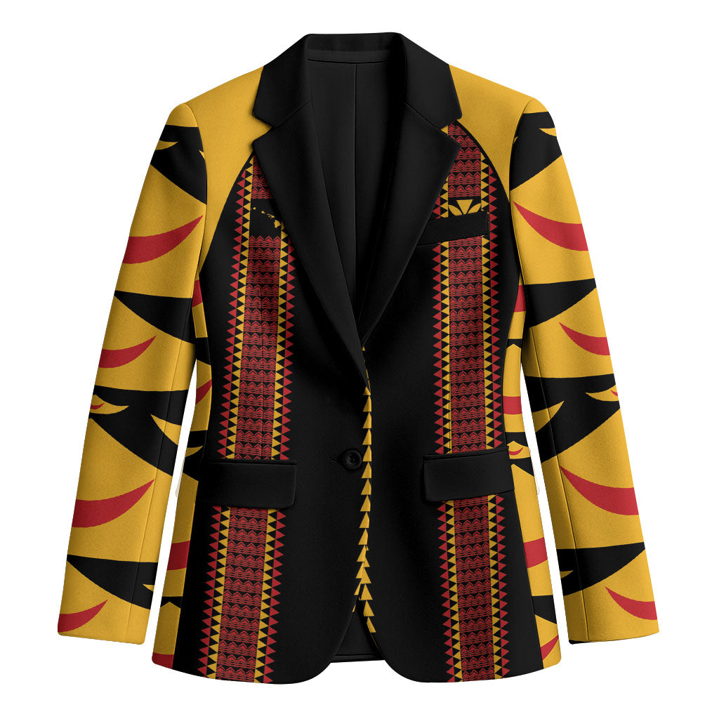 Hawaii Ahu Ula Inspired Blazer Black Version