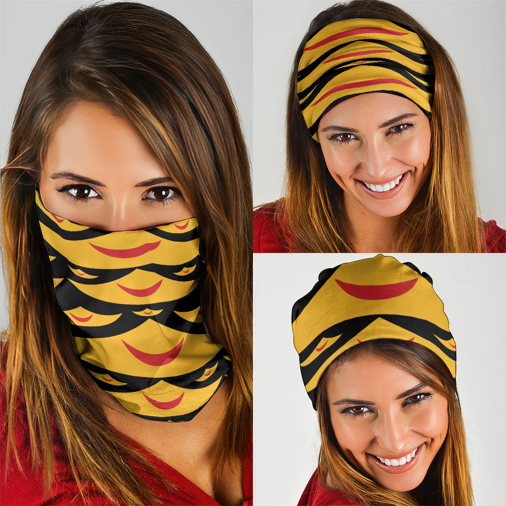 Hawaii Ahu Ula Inspired Neck Gaiter Black Version LT05 - Polynesian Pride