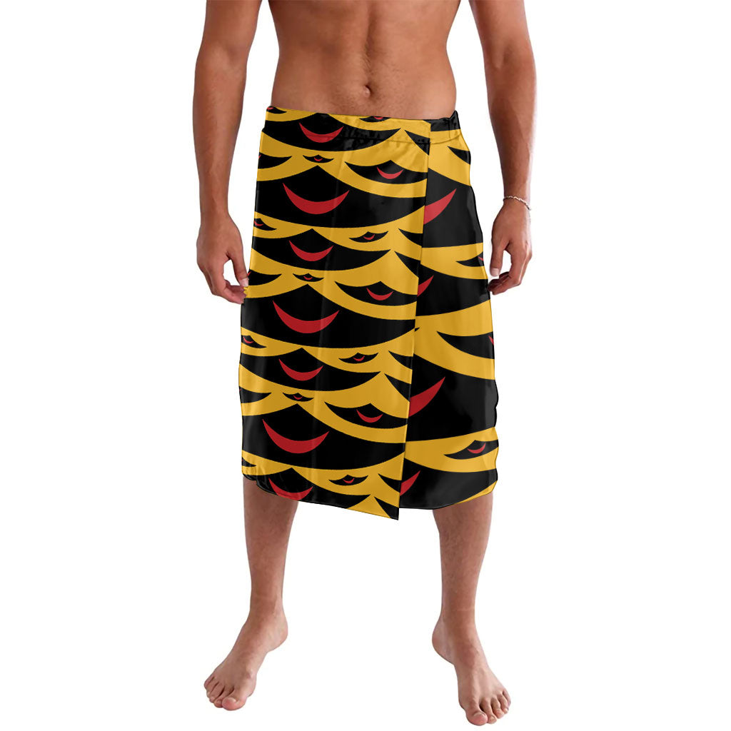 Hawaii Ahu Ula Inspired Lavalava Yellow Version