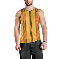 Hawaii Ahu Ula Inspired Men Tank Top Yellow Version LT05 - Polynesian Pride