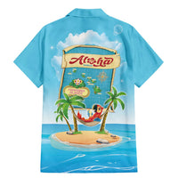 Aloha Hawaii Family Matching Mermaid Dress and Hawaiian Shirt Funny Macaw Parrot Tropical Vibe LT05 - Polynesian Pride