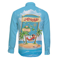 Aloha Hawaii Family Matching Puletasi and Hawaiian Shirt Funny Macaw Parrot Tropical Vibe LT05 - Polynesian Pride