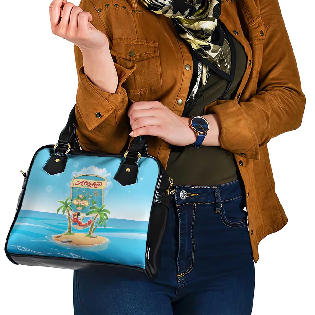 Aloha Hawaii Shoulder Handbag Funny Macaw Parrot Tropical Vibe