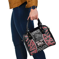 Aotearoa Waitangi Day Shoulder Handbag Maori Warrior Tribal Tattoo LT05 - Polynesian Pride