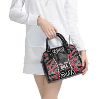 Aotearoa Waitangi Day Shoulder Handbag Maori Warrior Tribal Tattoo LT05 - Polynesian Pride