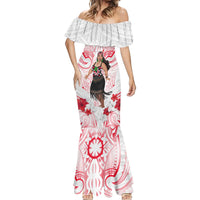 New Zealand Women's Day Mermaid Dress Maori Wahine Polynesian Pattern LT05 - Polynesian Pride