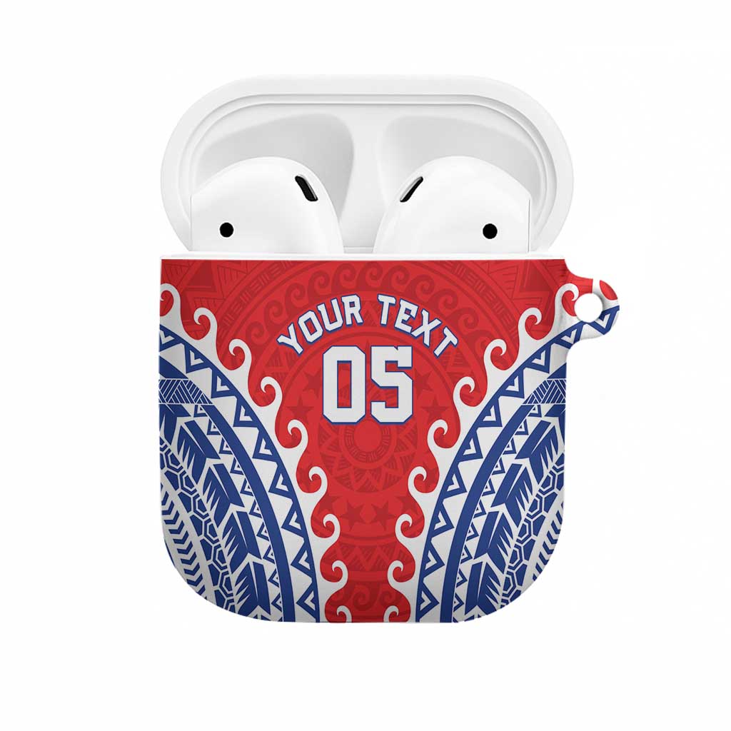 Custom Tuamotu Archipelago AirPods Case Polynesian Tribal Tattoo