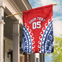 Custom Tuamotu Archipelago Garden Flag Polynesian Tribal Tattoo