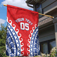 Custom Tuamotu Archipelago Garden Flag Polynesian Tribal Tattoo