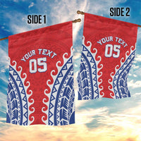 Custom Tuamotu Archipelago Garden Flag Polynesian Tribal Tattoo