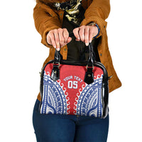 Custom Tuamotu Archipelago Shoulder Handbag Polynesian Tribal Tattoo LT05 One Size Red - Polynesian Pride