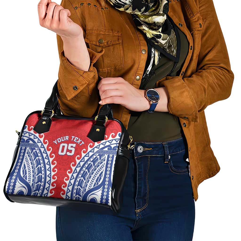 Custom Tuamotu Archipelago Shoulder Handbag Polynesian Tribal Tattoo LT05 - Polynesian Pride