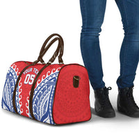 Custom Tuamotu Archipelago Travel Bag Polynesian Tribal Tattoo