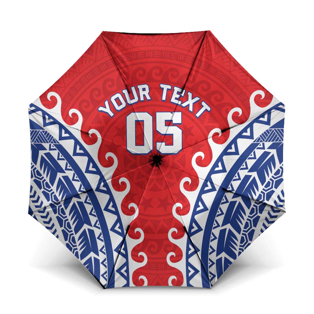 Custom Tuamotu Archipelago Umbrella Polynesian Tribal Tattoo