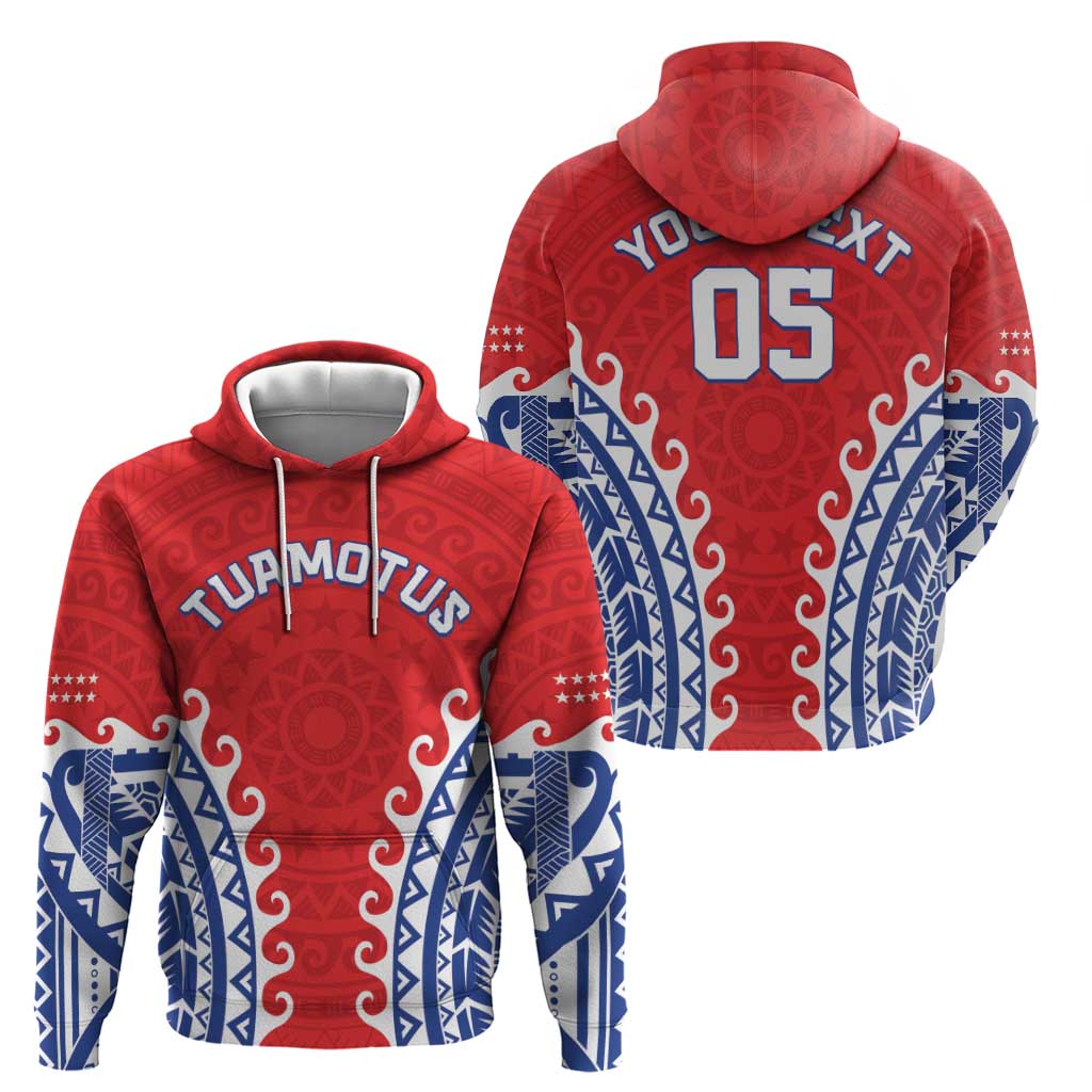 Custom Tuamotu Archipelago Zip Hoodie Polynesian Tribal Tattoo LT05 - Polynesian Pride