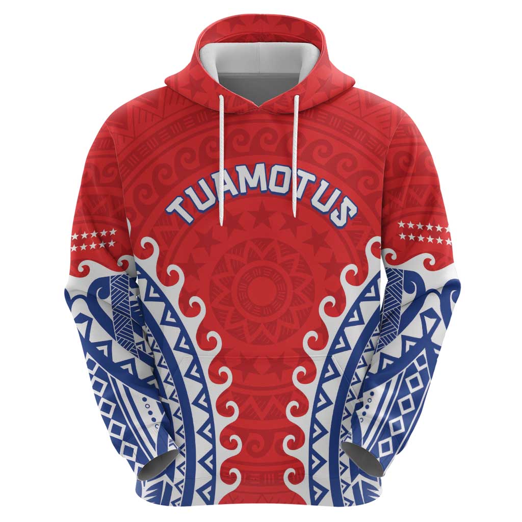 Custom Tuamotu Archipelago Zip Hoodie Polynesian Tribal Tattoo LT05 - Polynesian Pride