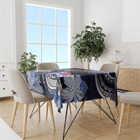 Tuamotu Islands Tablecloth Polynesian Pattern With Turtle