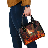 Samoa Siva Afi Festival Shoulder Handbag Fire Knife Dancing