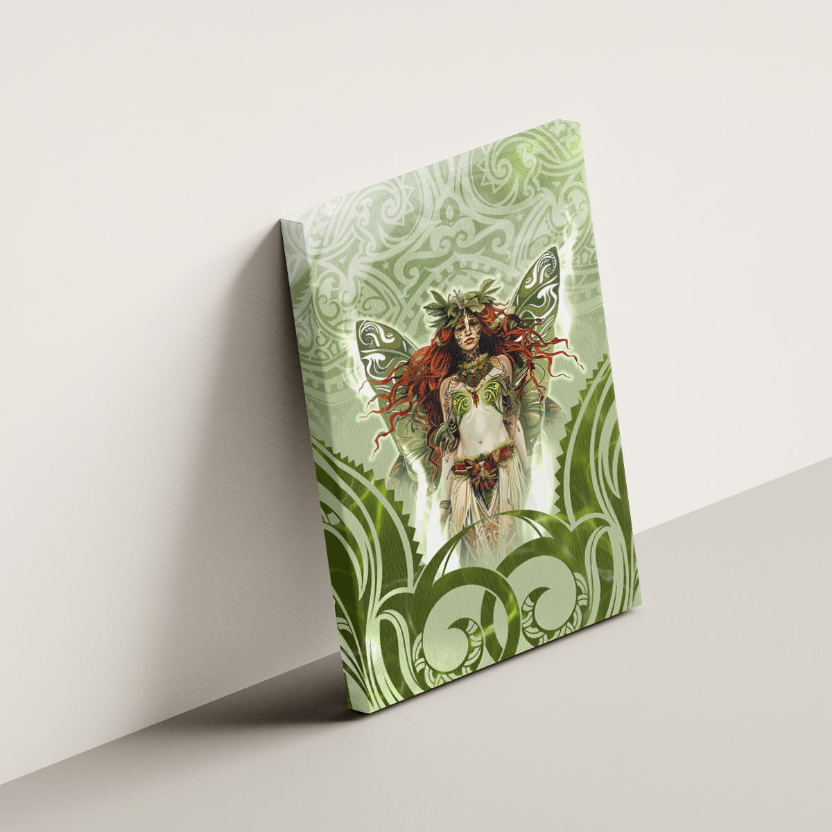 New Zealand Maori Fairy Patupaiarehe Canvas Wall Art Polynesian Style LT05 - Polynesian Pride