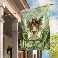New Zealand Maori Fairy Patupaiarehe Garden Flag Polynesian Style LT05 House Flag Red - Polynesian Pride
