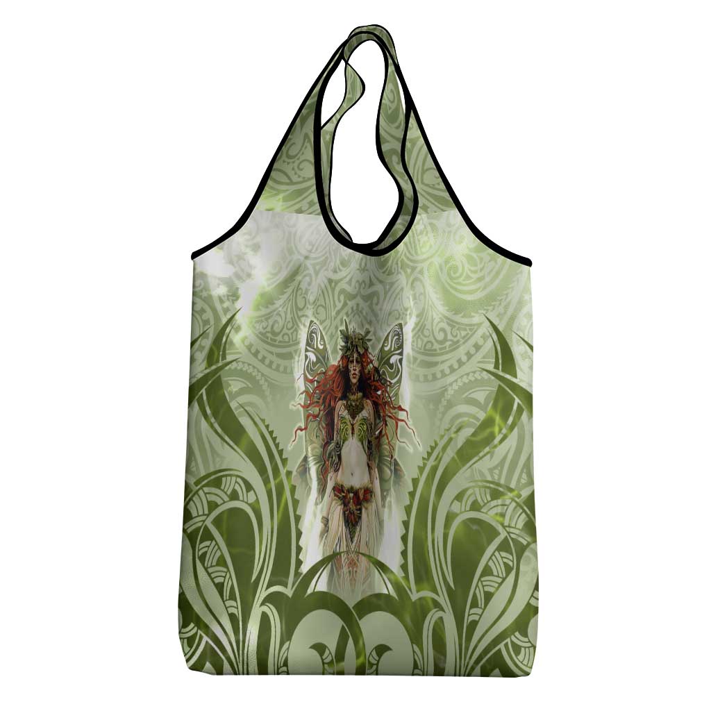 New Zealand Maori Fairy Patupaiarehe Grocery Bag Polynesian Style LT05 - Polynesian Pride