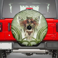 New Zealand Maori Fairy Patupaiarehe Spare Tire Cover Polynesian Style LT05 - Polynesian Pride
