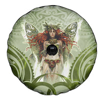 New Zealand Maori Fairy Patupaiarehe Spare Tire Cover Polynesian Style LT05 - Polynesian Pride