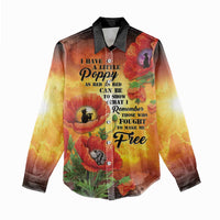 ANZAC Day Red Poppy Women Casual Shirt Honoring The ANZAC Spirit LT05 - Polynesian Pride
