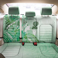 Aotearoa Maori Wahine Back Car Seat Cover Fantail Bird Green Gold Marble LT05 - Polynesian Pride
