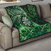 New Zealand Darts Quilt Maori Koru Dartboard Green Flame LT05 - Polynesian Pride