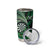 Personalised New Zealand Darts Tumbler Cup Maori Koru Dartboard Green Flame