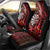 New Zealand Darts Car Seat Cover Maori Koru Dartboard Red Flame
