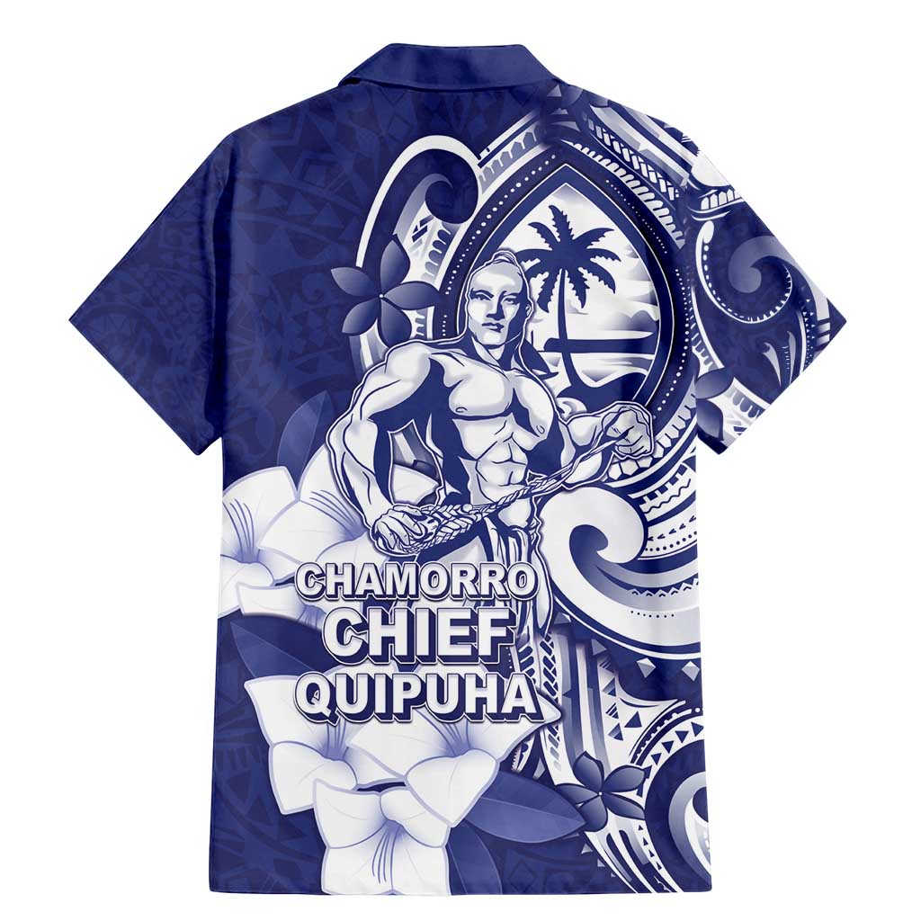 Guam Chief Quipuha Family Matching Mermaid Dress and Hawaiian Shirt Polynesian Pattern With Guasali Flowers LT05 - Polynesian Pride