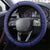 Guam Chief Quipuha Steering Wheel Cover Polynesian Pattern With Guasali Flowers